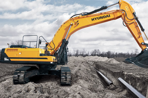 Excavator Hyundai HX380L